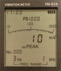 日本理音原装VM-82A便携式振动测量仪